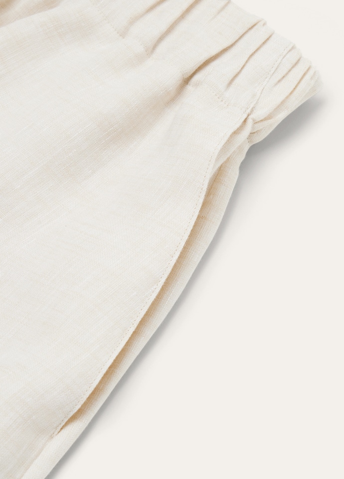 LOROPIANA アンシェロハermudaショツ FAP3841 A01G Angelo Bermuda Shorts Linen Light Beach | Loro Piana US