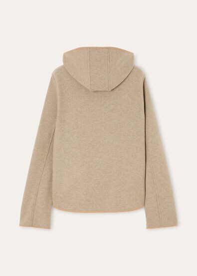 RIO BODRO HOODED BOMBER NOVALIS