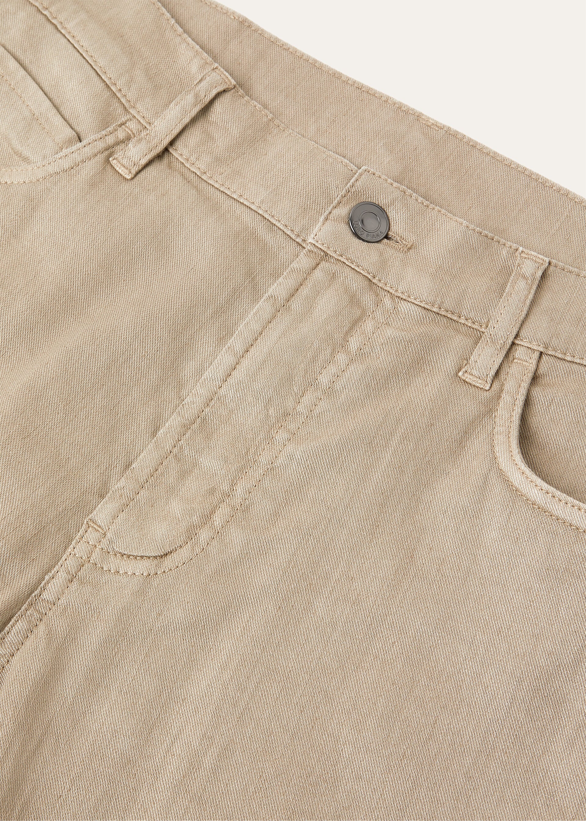 QUARONA BULL LINEN COTTON STRETCH DYED