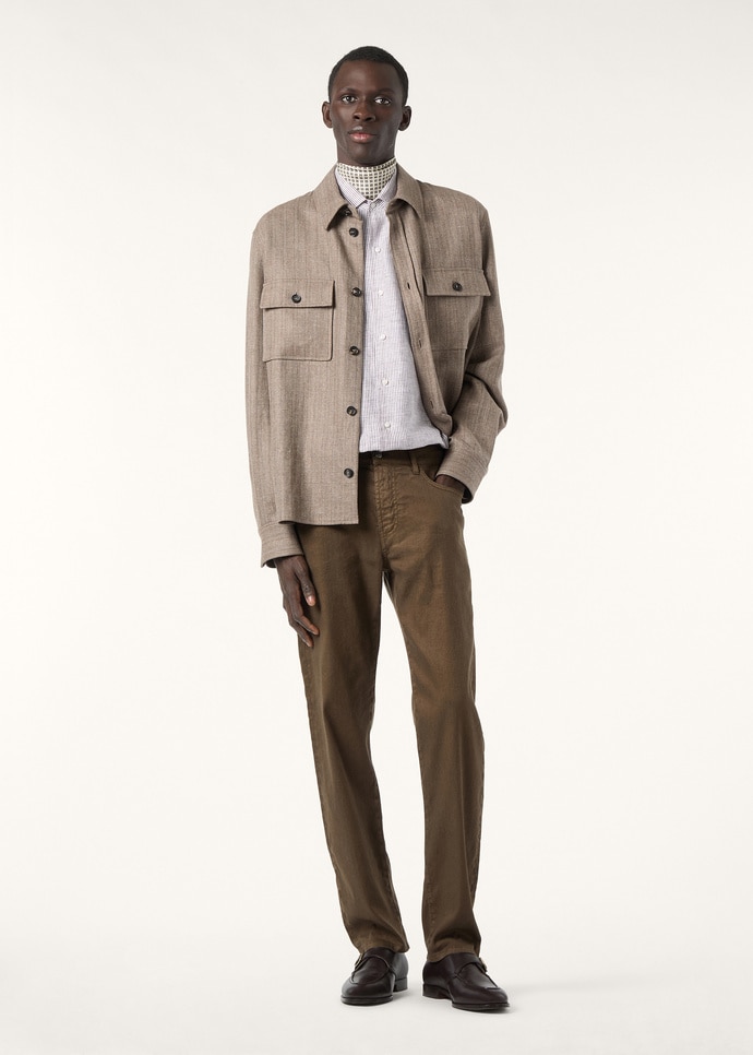 QUARONA BULL LINEN COTTON STRETCH DYED_FAP3992_H17A_1