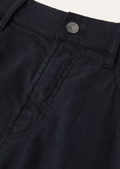 QUARONA BULL LINEN COTTON STRETCH DYED