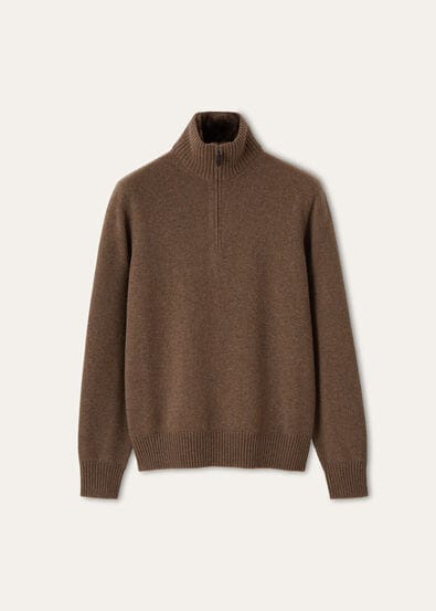 PARKSVILLE HALFNECK SWEATER BABY CASH FUR GG 8
