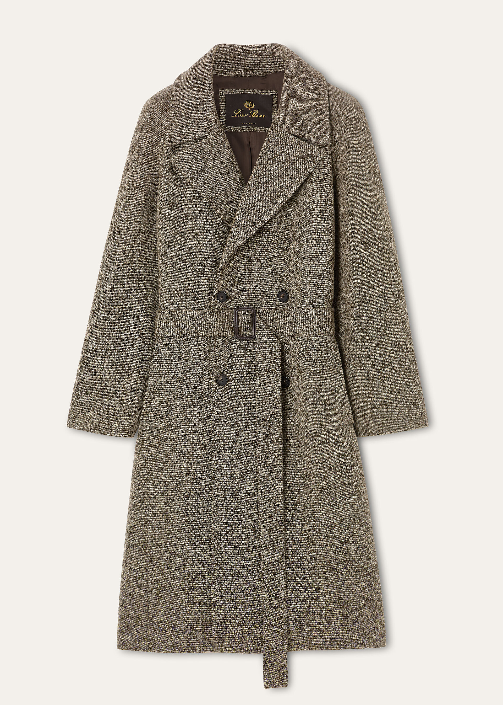 ADRIEN COAT COVER WOOL LINEN RAIN