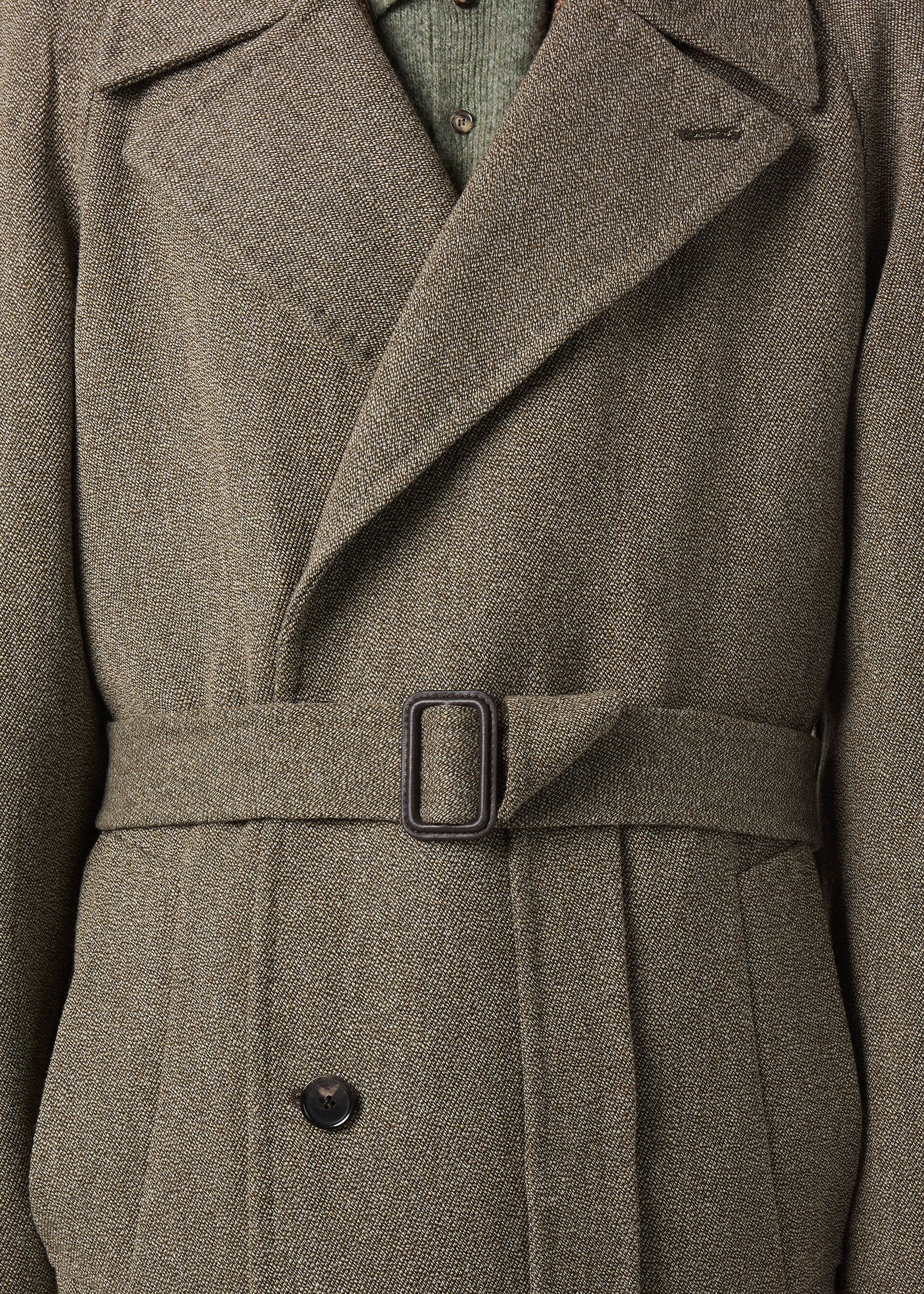 ADRIEN COAT COVER WOOL LINEN RAIN