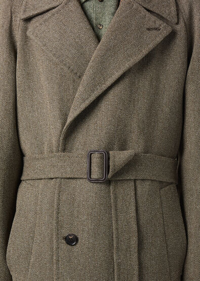 ADRIEN COAT COVER WOOL LINEN RAIN