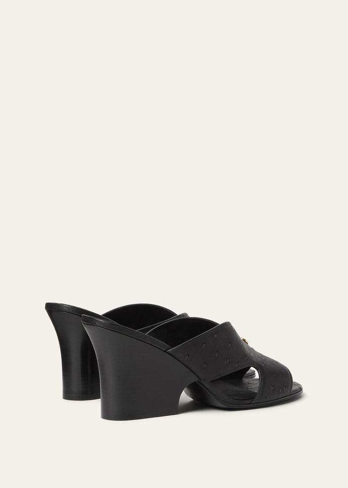 VERA HEELED MULE H80 OSTRICH_FAP4118_8000_3