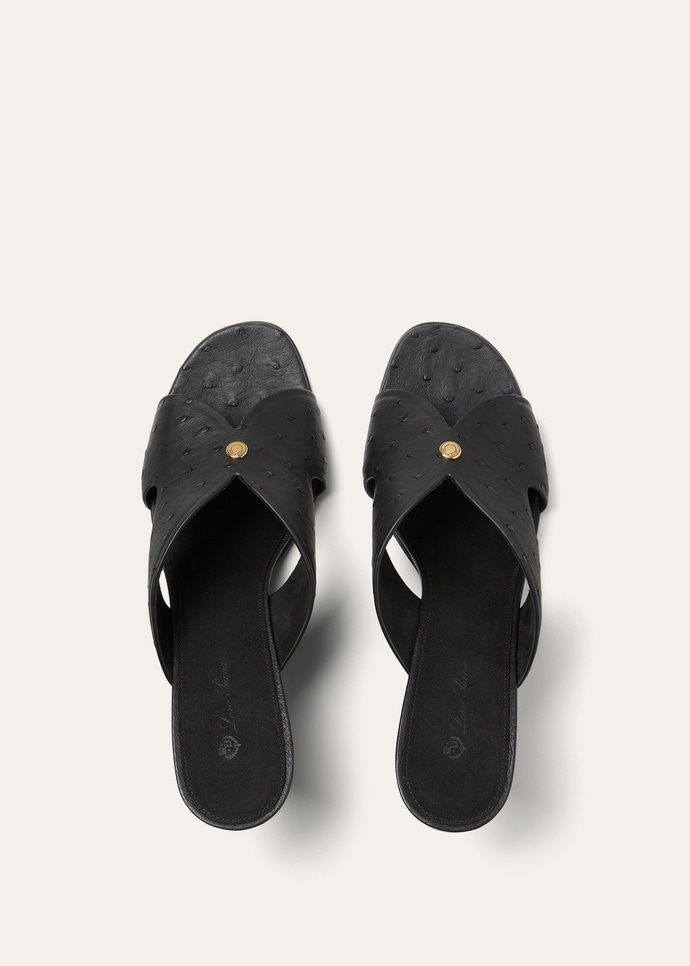 VERA HEELED MULE H80 OSTRICH_FAP4118_8000_5