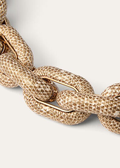 DUO CHAIN BRACELET SUNRAY LIZARD