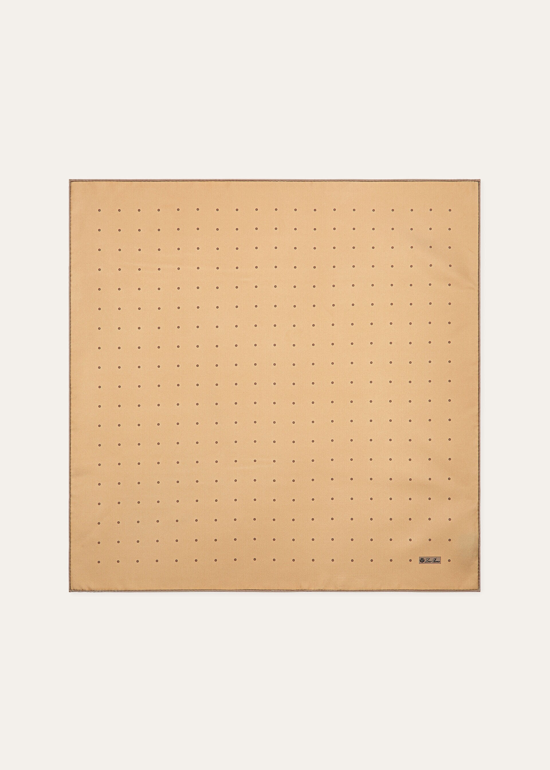 LORO PIANA POIS FOULARD 60 SILK TWILL