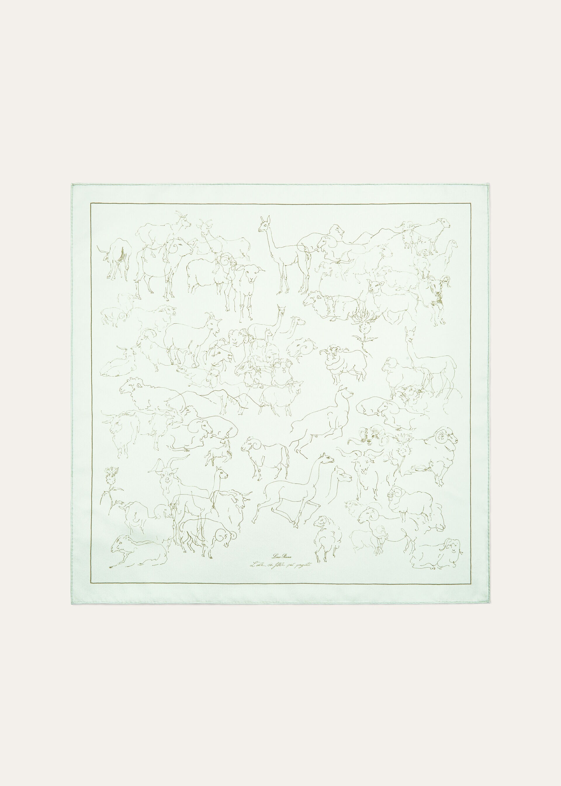 LORO PIANA L'ARTE DEI FILATI PIÙ PREGIATI FLD60SE