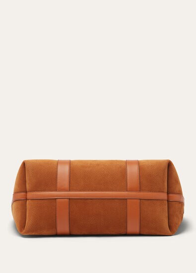 GHIERA SHOPPER LARGE GRAINED NUBUCK/ROUNDED LTH