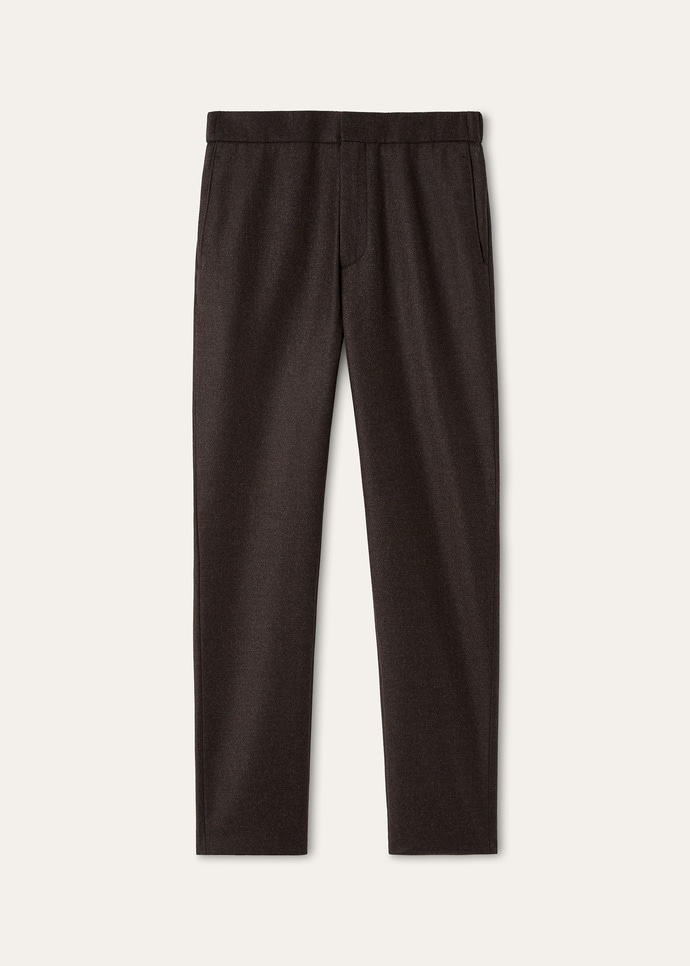 LEISURE CITY TROUSERS WOOL CASH FLANNEL_FAP5080_H00Z_1