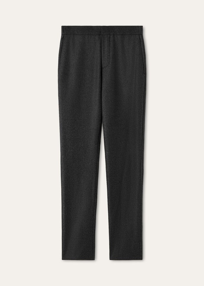 LEISURE CITY TROUSERS WOOL CASH FLANNEL_FAP5080_M02E_1