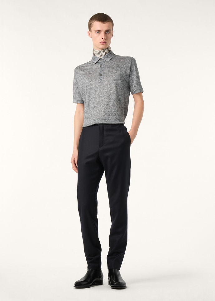 LEISURE CITY TROUSERS WOOL CASH FLANNEL_FAP5080_W058_1