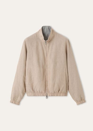 LORO PIANA BOMBER SOLAIRE/SOLAIRE