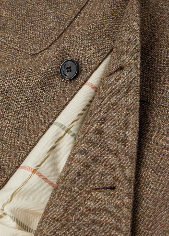 KIKU BOMBER LINEN COTTON MALFILE' STORM_FAP5443_518P_8