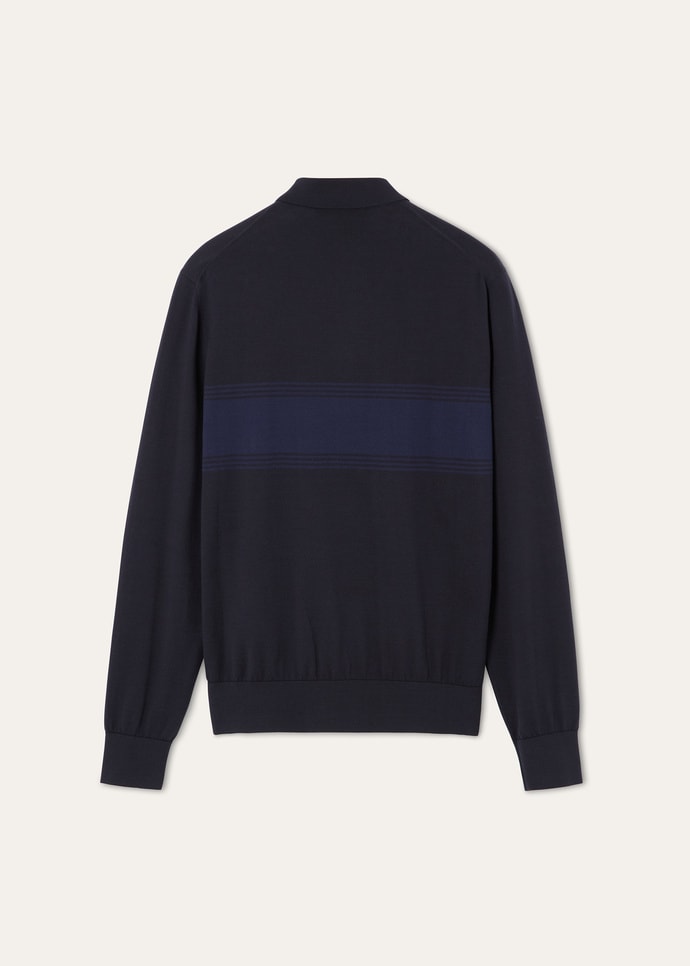 ST. ANDREWS POLO SWEATER COTTON GG 18_FAP5523_B5H5_2