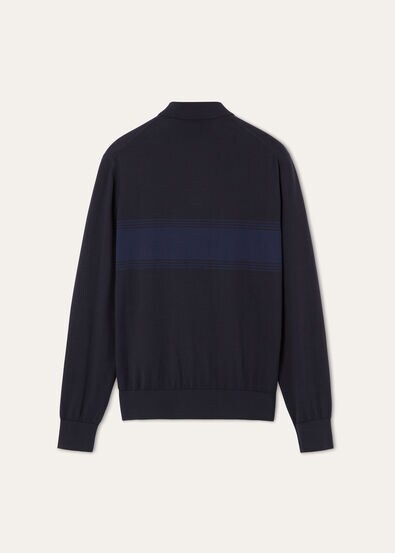 ST. ANDREWS POLO SWEATER COTTON GG 18