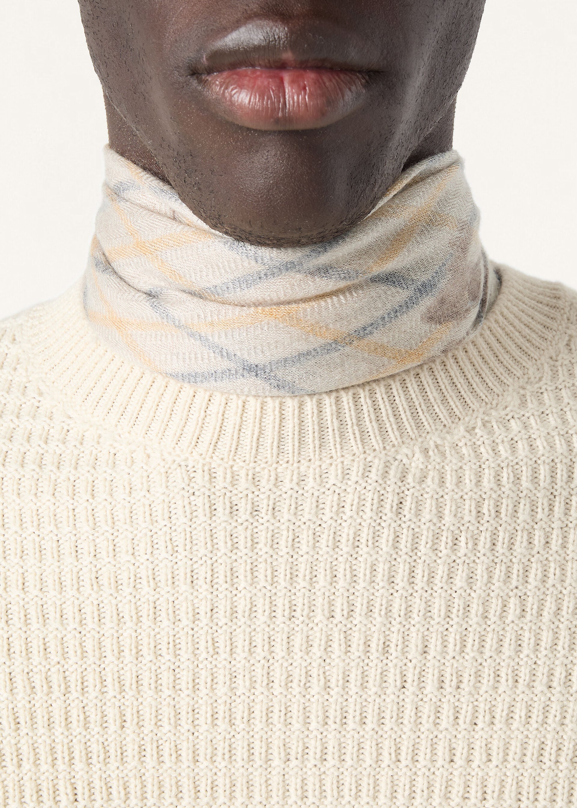 AROLA CREWNECK SWEATER CASH ABACA GG 7