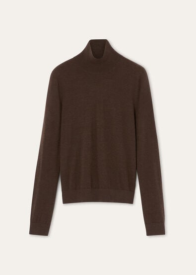 TASMANIAN TURTLENECK SWEATER WOOL GG 18