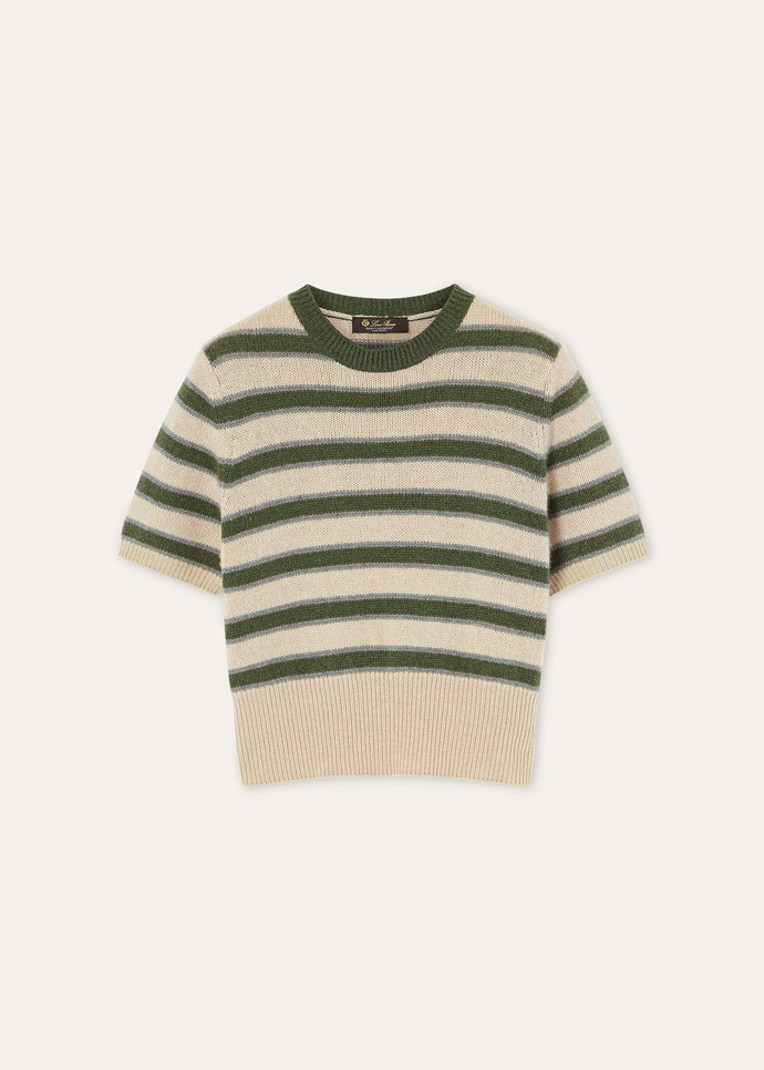 FOBELLO STRIPES SS CREWNECK SWEATER BABY CASH GG 7_FAP5926_F7IW_5