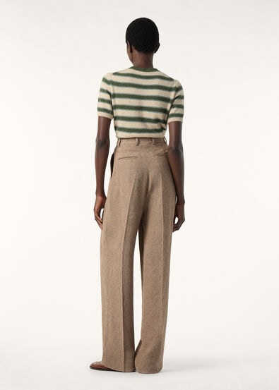 FOBELLO STRIPES SS CREWNECK SWEATER BABY CASH GG 7