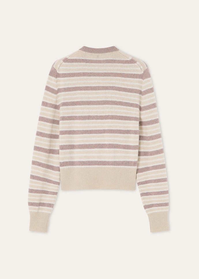FOBELLO STRIPES CARDIGAN SWEATER BABY CASH GG 7_FAP5927_F7IV_6