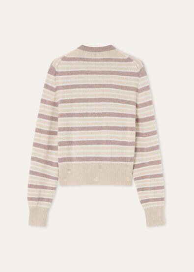 FOBELLO STRIPES CARDIGAN SWEATER BABY CASH GG 7