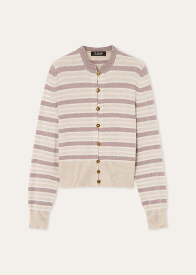 FOBELLO STRIPES CARDIGAN SWEATER BABY CASH GG 7