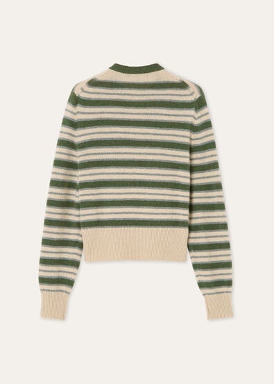 FOBELLO STRIPES CARDIGAN SWEATER BABY CASH GG 7