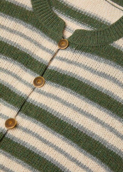 FOBELLO STRIPES CARDIGAN SWEATER BABY CASH GG 7