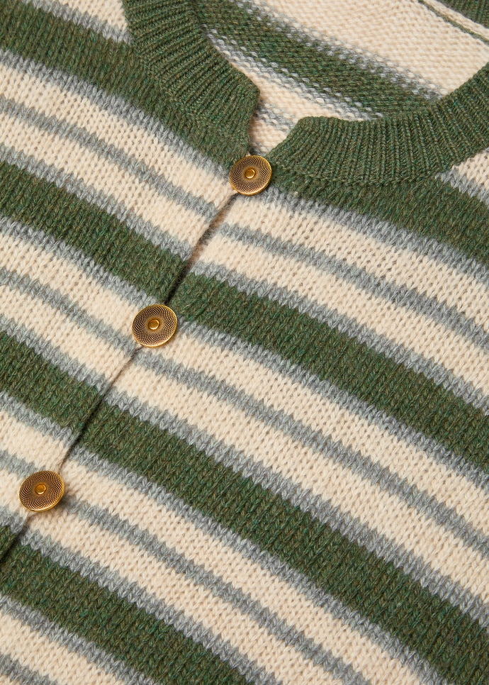 FOBELLO STRIPES CARDIGAN SWEATER BABY CASH GG 7_FAP5927_F7IW_7