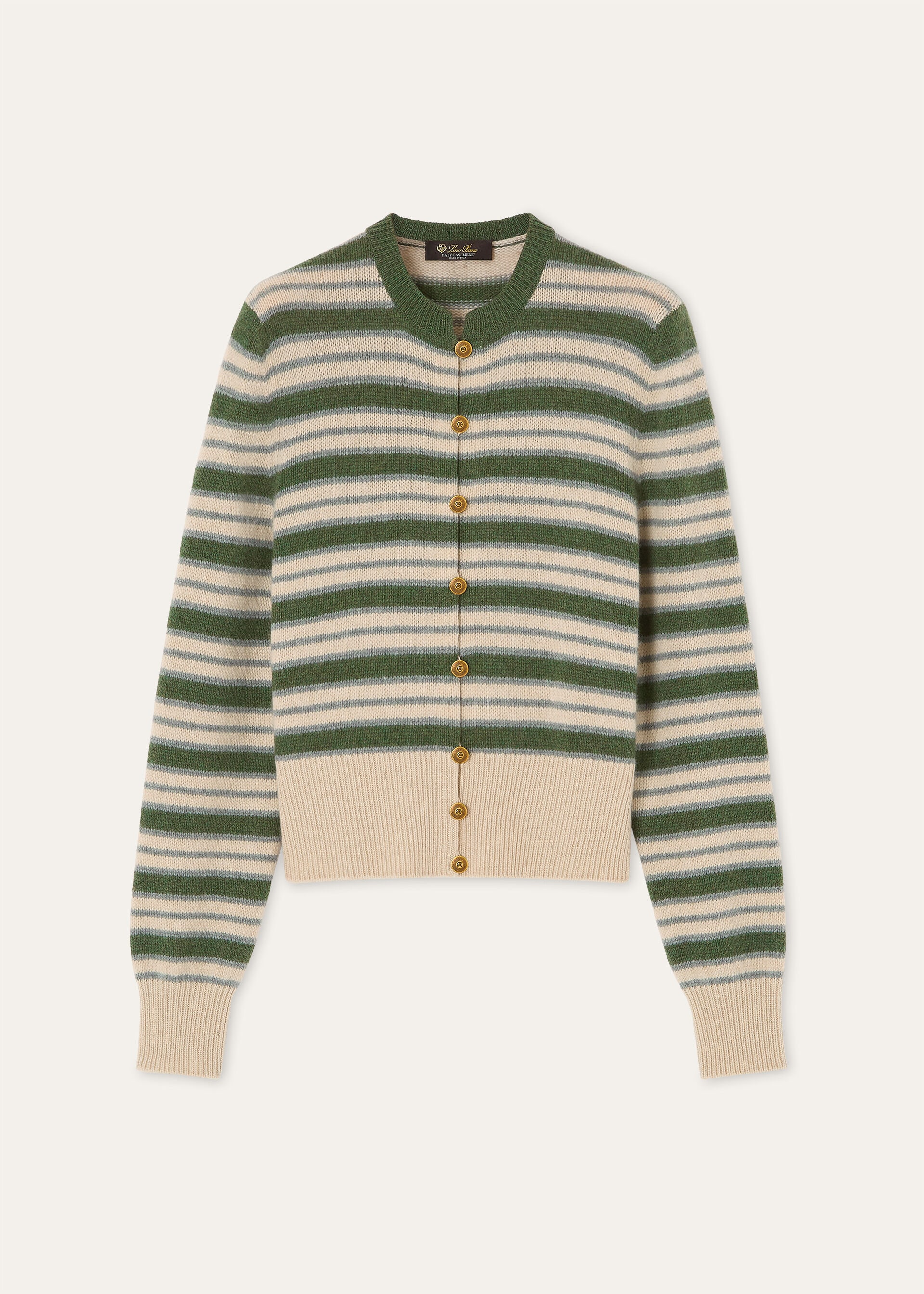 FOBELLO STRIPES CARDIGAN SWEATER BABY CASH GG 7