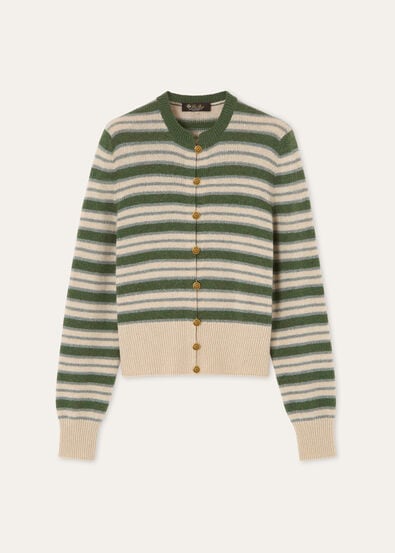FOBELLO STRIPES CARDIGAN SWEATER BABY CASH GG 7