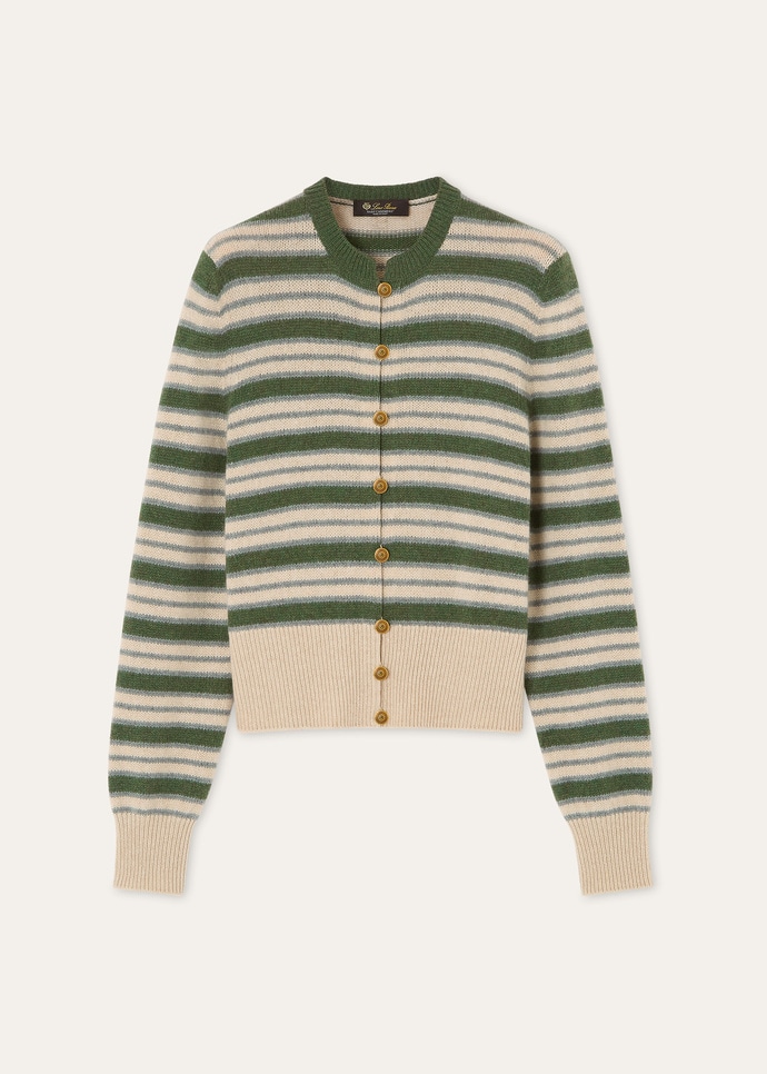 FOBELLO STRIPES CARDIGAN SWEATER BABY CASH GG 7_FAP5927_F7IW_5