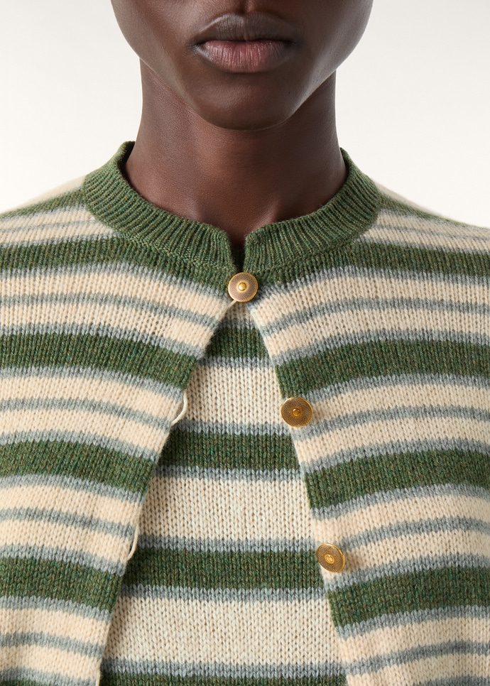 FOBELLO STRIPES CARDIGAN SWEATER BABY CASH GG 7_FAP5927_F7IW_2