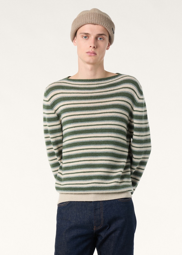 FOBELLO STRIPES CREWNECK SWEATER BABY CASH GG 7_FAP5928_F7IW_3
