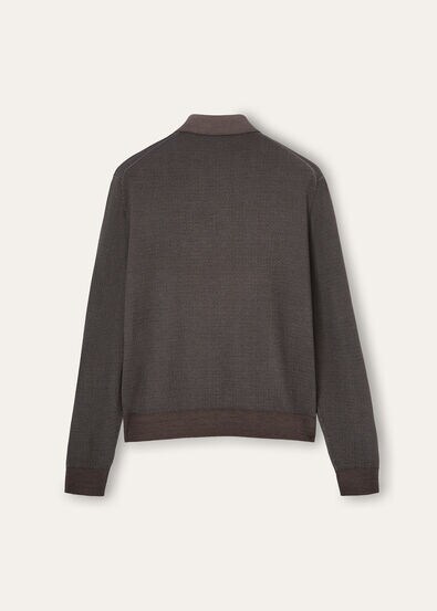 JACARANDA POLO WOOL SILK GG 18
