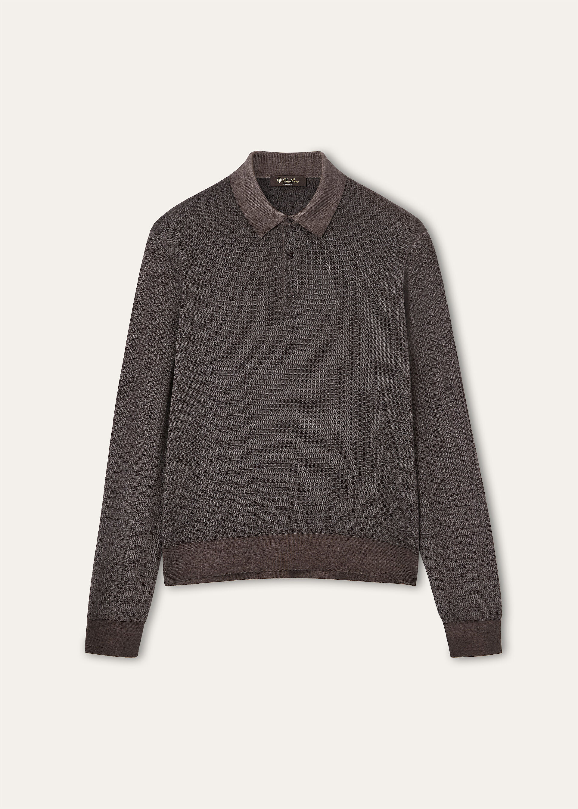JACARANDA POLO WOOL SILK GG 18