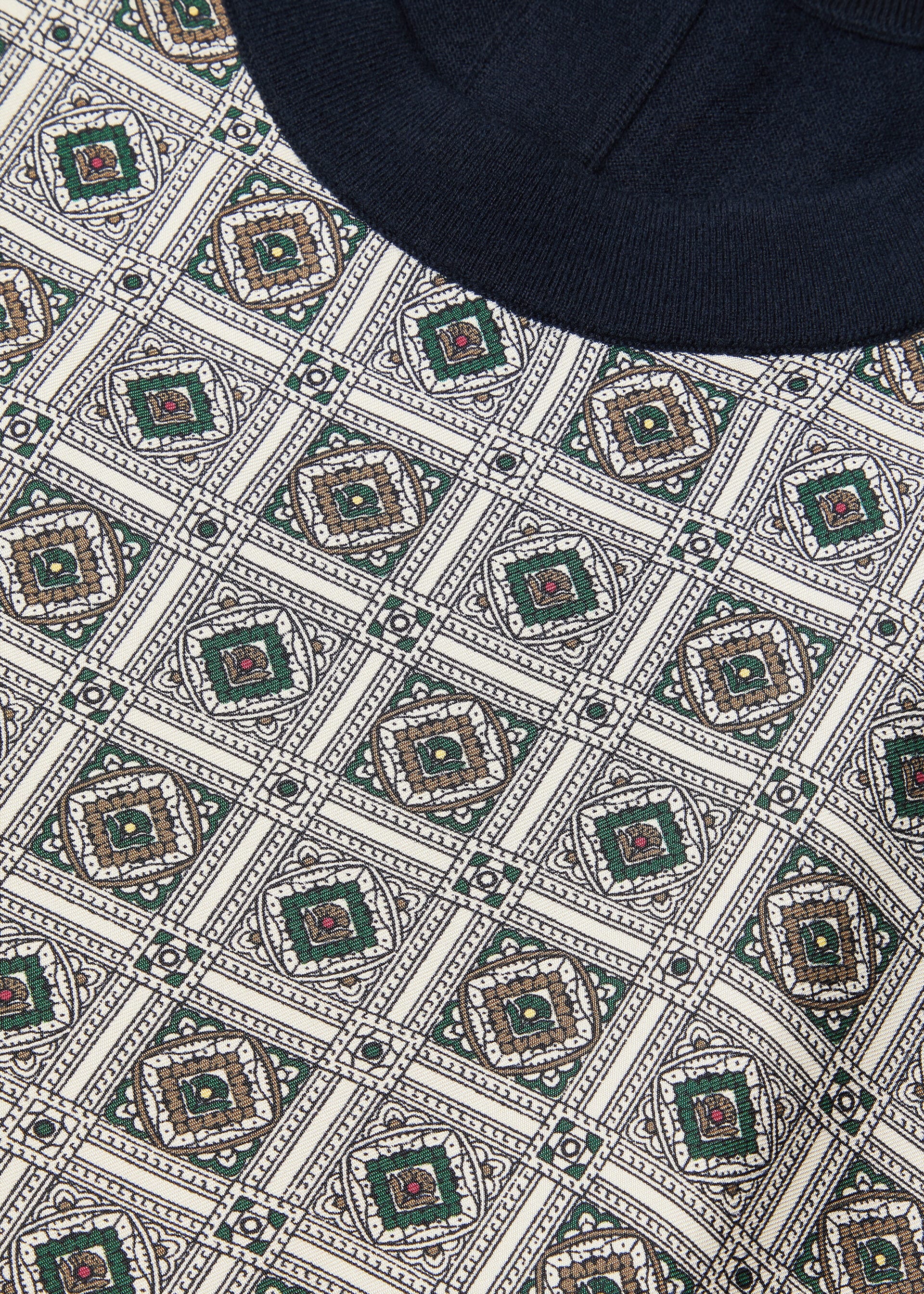 LP MENDOZA KNIT SS CREWNECK SWEATER CASH SILK GG18