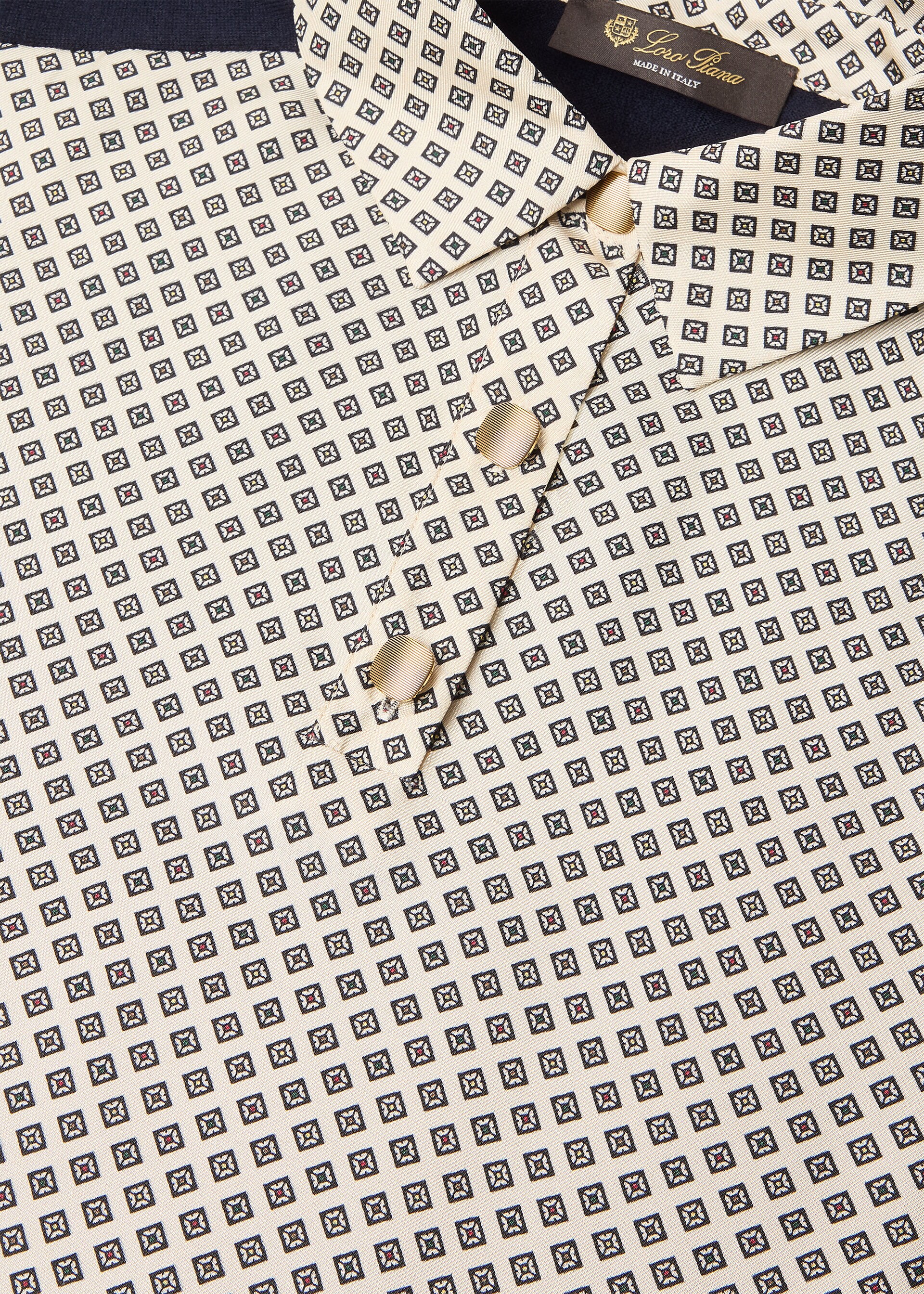 LP CHACO KNIT POLO CASH SILK GG 18