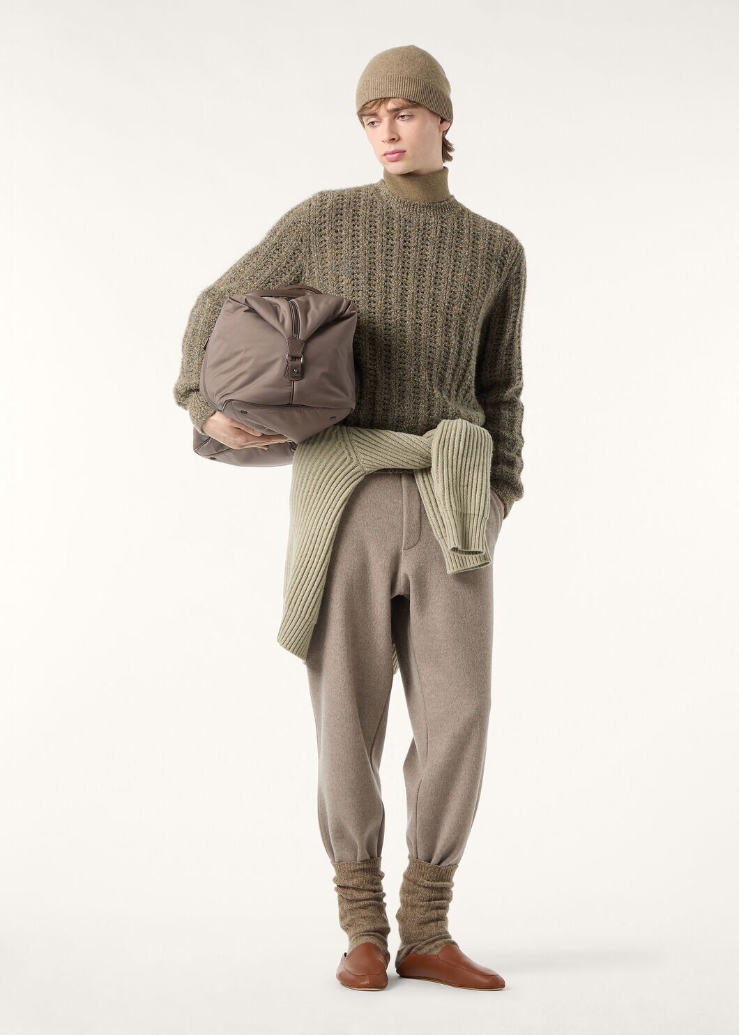 TAY CREWNECK SWEATER CASH SILK GG 5