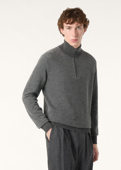 ROADSTER REVAMP HALFNECK SWEATER CASH GG 14