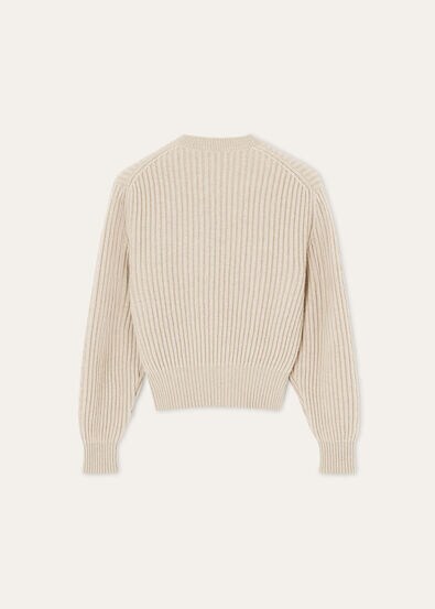 PLANE TREE CREWNECK SWEATER BABY CASH GG 8
