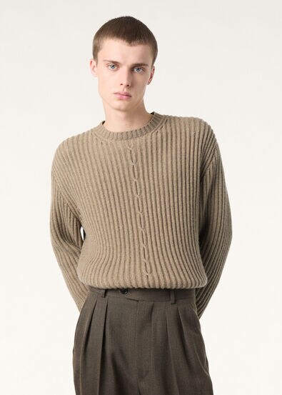 PLANE TREE CREWNECK SWEATER BABY CASH GG 7