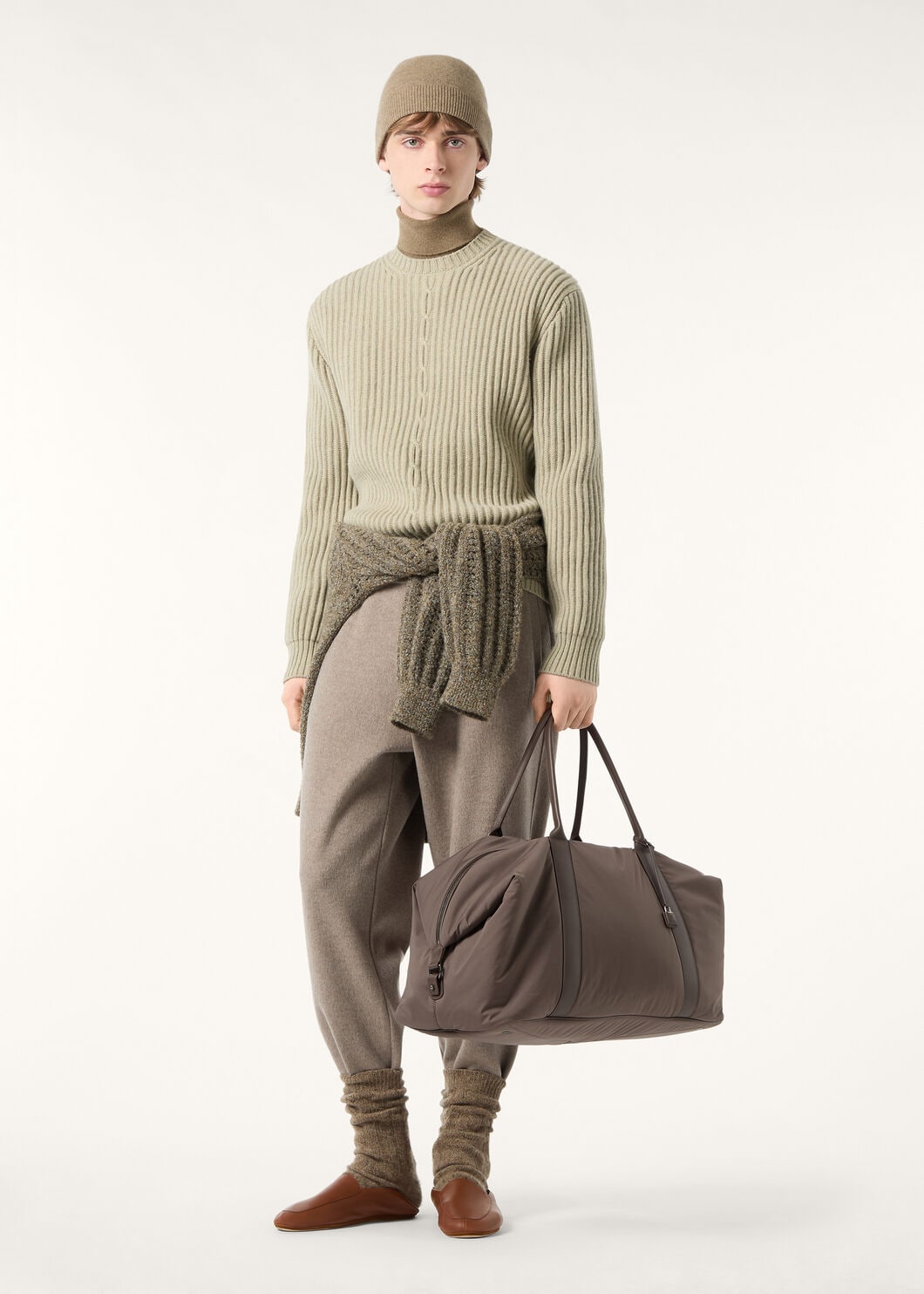 PLANE TREE CREWNECK SWEATER BABY CASH GG 7