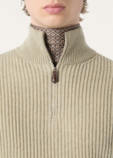 PLANE TREE HALFNECK SWEATER BABY CASH GG 12