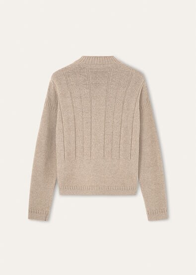 TYNE BOATNECK SWEATER CASH GG 5