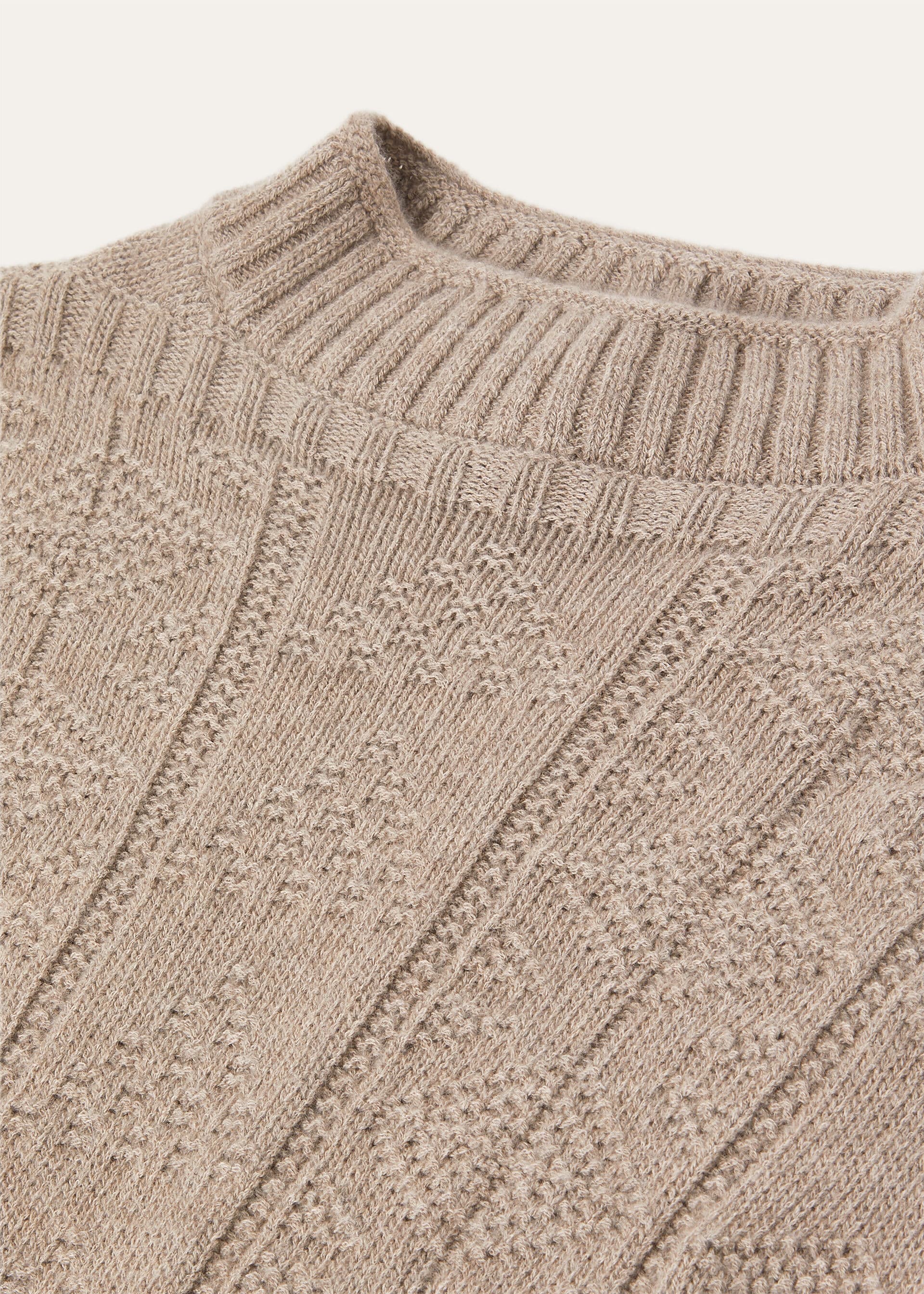 TYNE BOATNECK SWEATER CASH GG 5