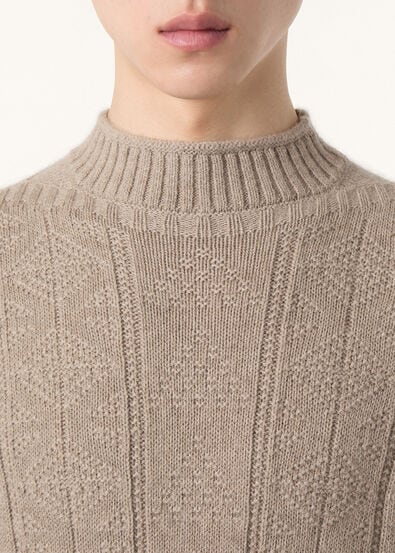 TYNE BOATNECK SWEATER CASH GG 5